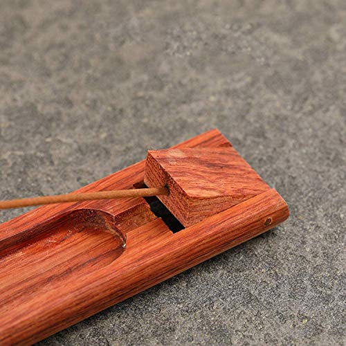 Incense Stick Holder, Premium Incense Holder with Adjustable Angle, Upgraded Insence Holder Wooden, Classic Incense Burner