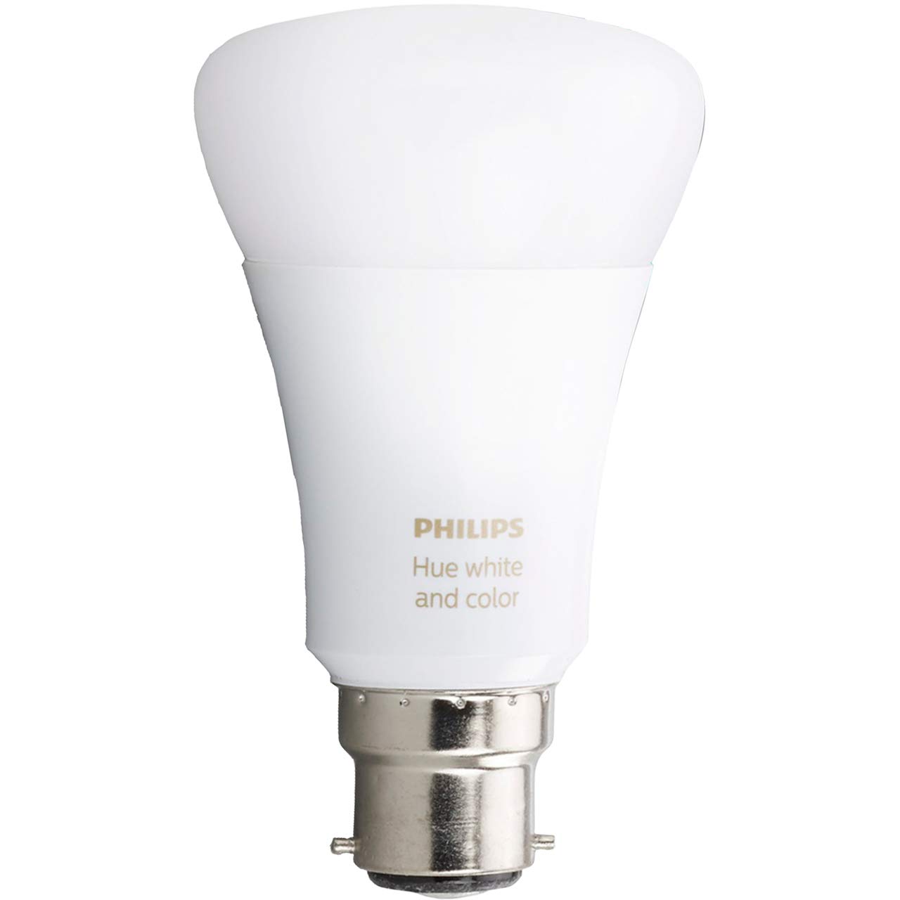 Philips Hue White & Color Ambiance, ampoule LED connectée B22, Equivalent 75W, 1100 lumen, Compatible Bluetooth, fonctionne avec Alexa, Google Assistant et Apple Homekit
