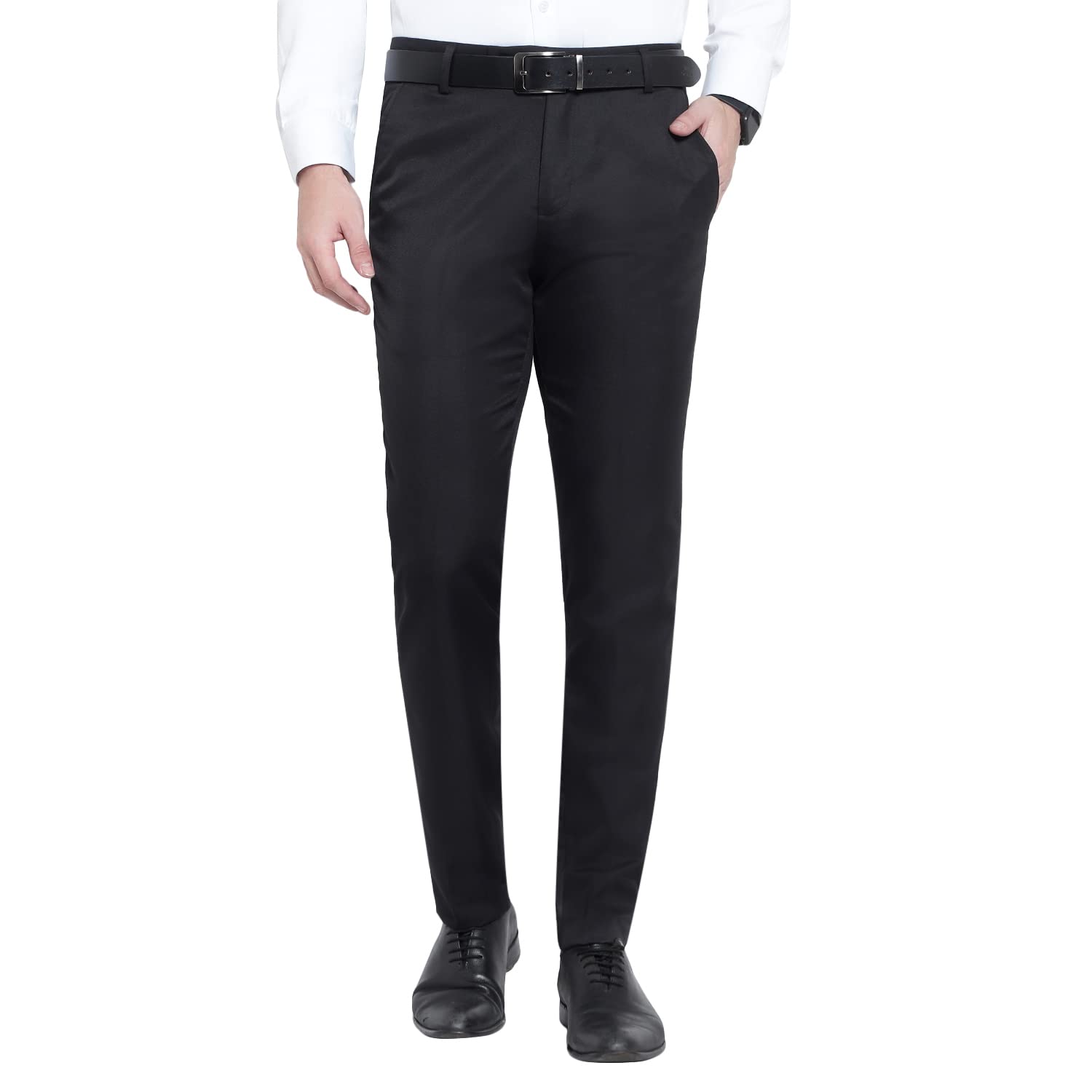 Radha KUNJ Men's Formal Regular Fit Trouser-picture-27