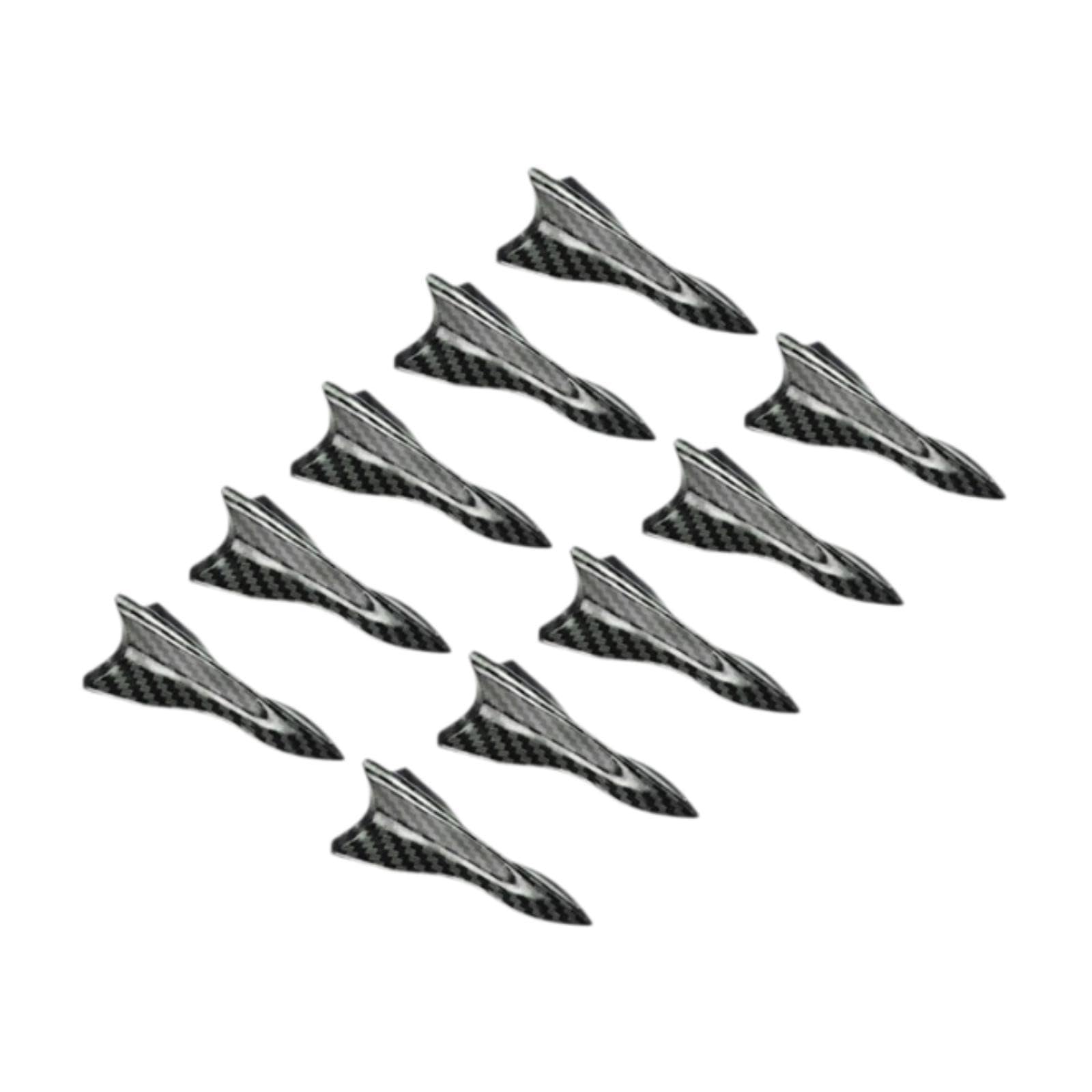 Enakshi® 10x Generic Car Shark Fin Antenna Covers Replacement Roof Diffuser Shark Fin| Parts & Accessories | Car & Truck Parts | Exterior | Antennas