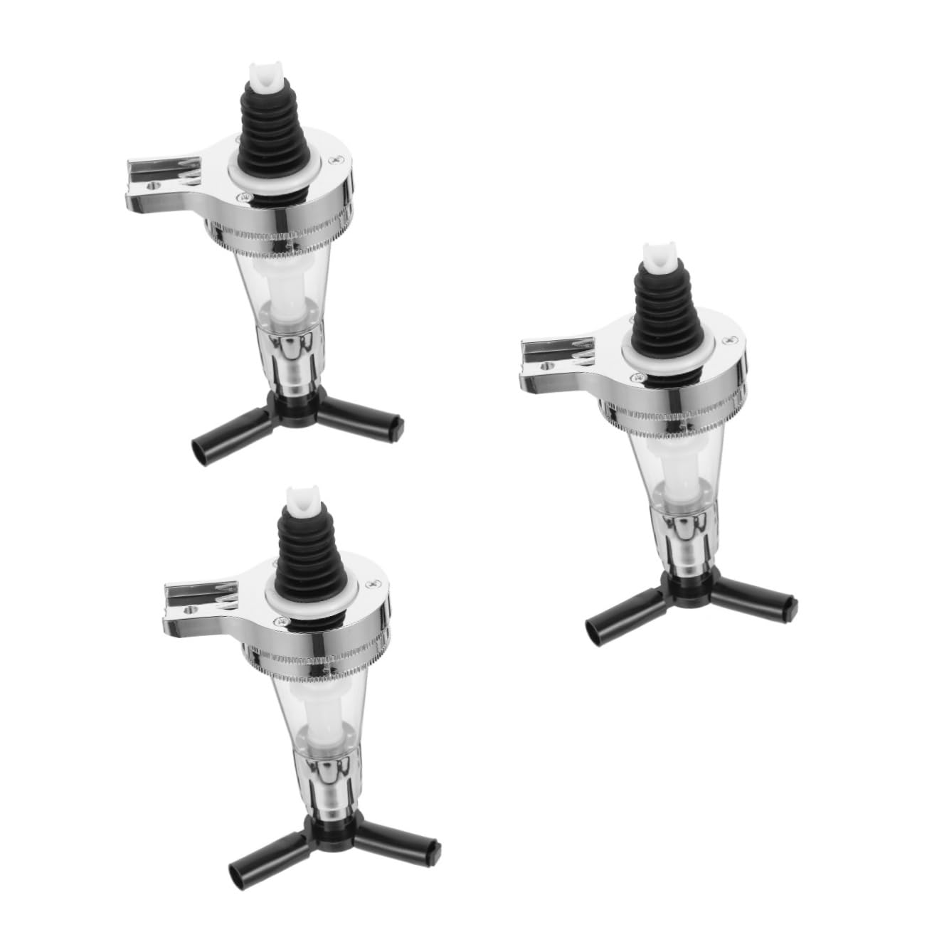 ABOOFAN 3 Pièces Distributeur De Vin Quantitatif Bar Porte-Bouteille Distributeur De Vin Suspendu Distributeur De Ration Buse Tournante Remplacement Tir Porte-Bouteille De Vin Pompe
