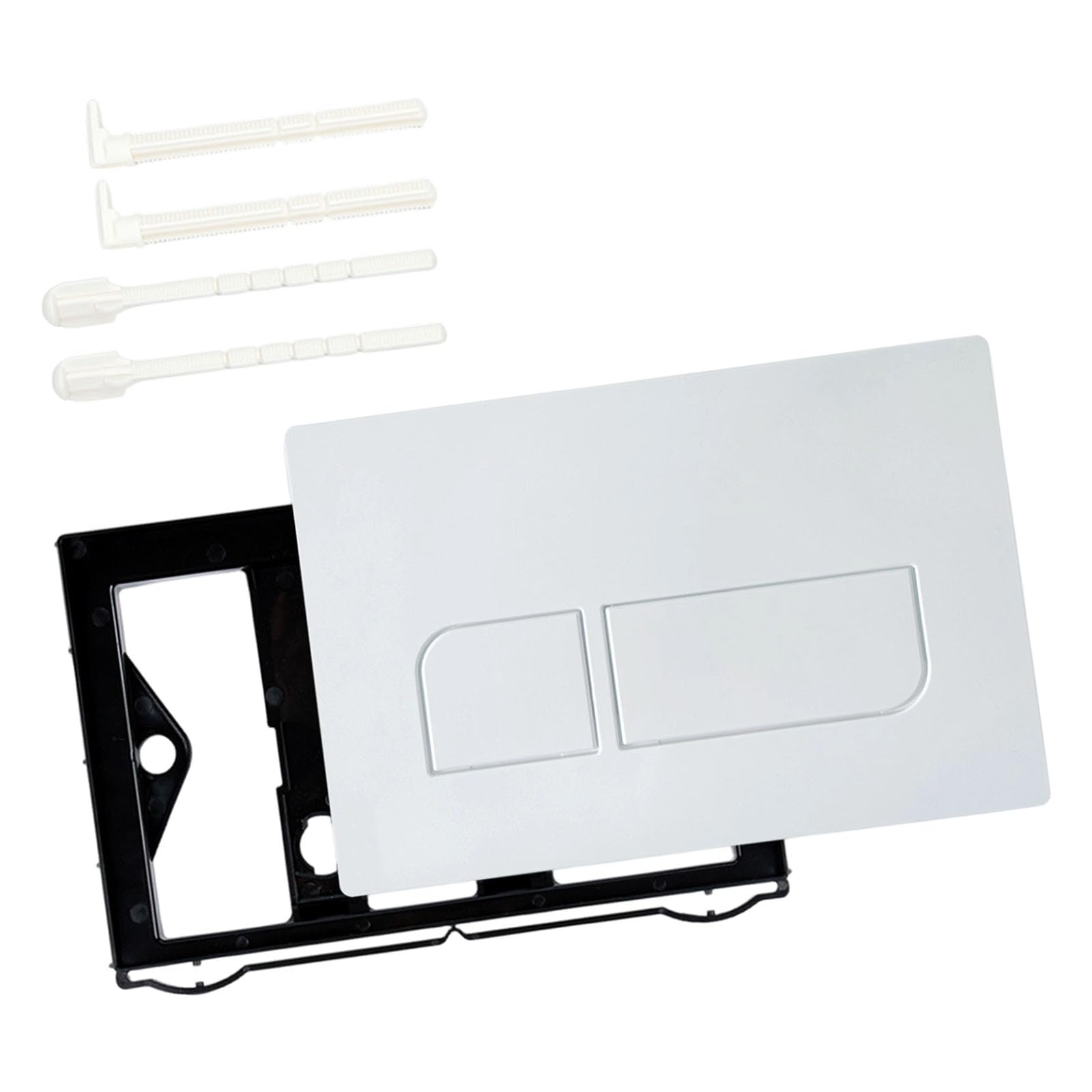 Kaeltsyn White Bathroom Accessories Flushing Board For Concealed Water Tanks Double Plate Up300 Up320 Actuator Plate