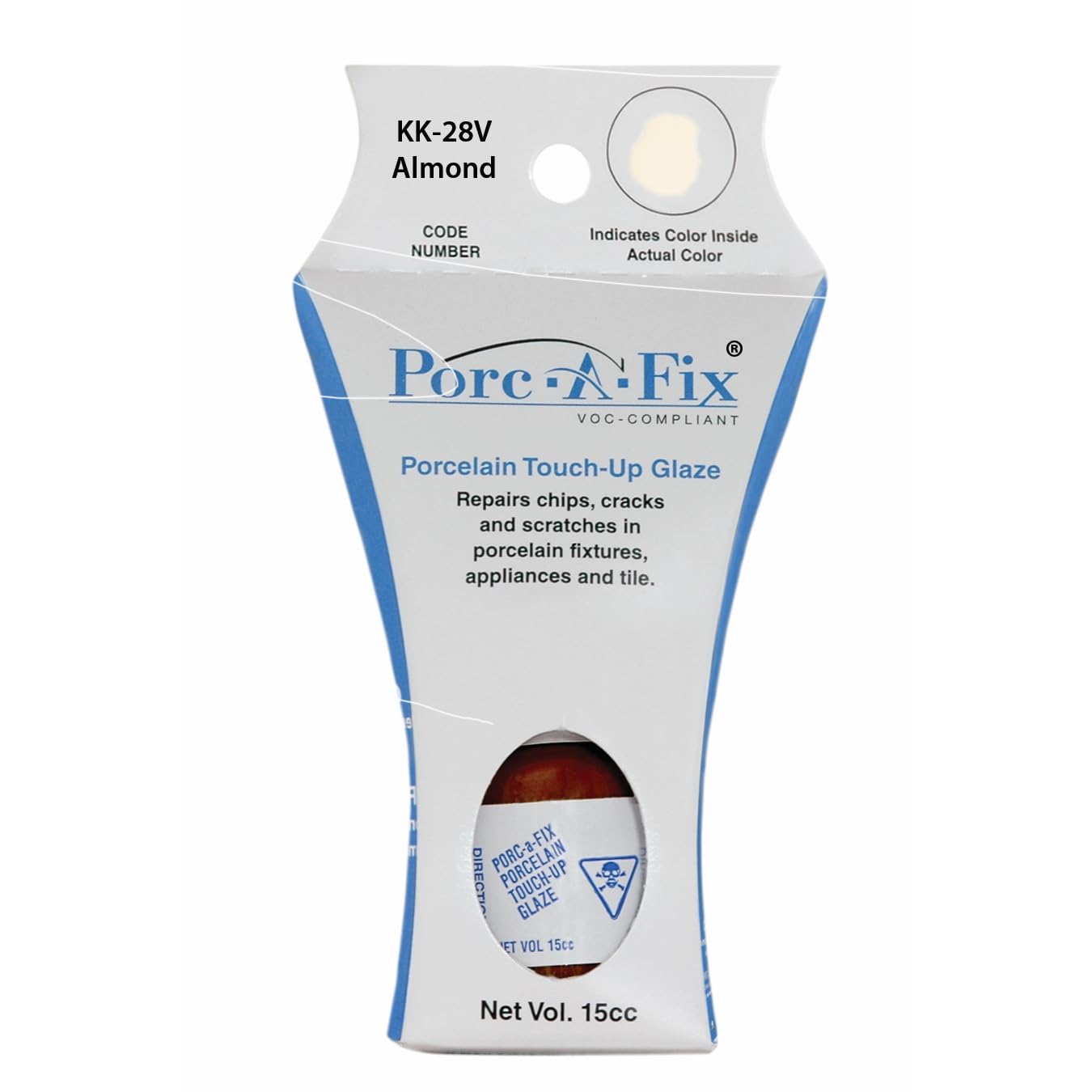 Porc-A-Fix Kohler Porcelain Touch-up Repair Glaze Paint