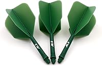 Vista 17 de CUESOUL ROST Eje de Dardos Integrado y Vuelo de Dardos Estándar/Delgado/Diamante/Ala Grande/Lágrima/Diamante