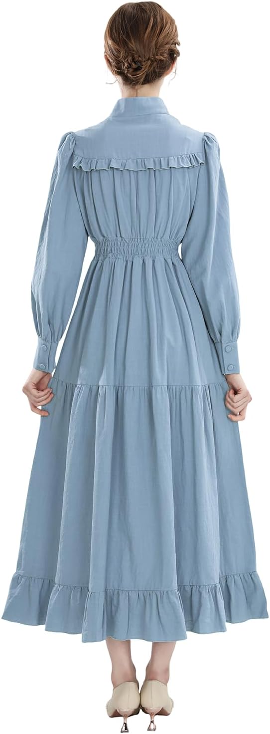 sachin and babi light blue dress Victorian Dress Renaissance Maxi Dress Ball Gown Puerto Rico