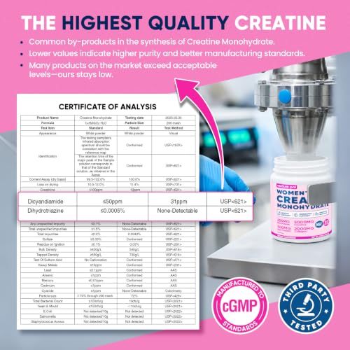 Image of 18 in 1 Creatine for Women with Collagen & Creatine Monohydrate 10.58 OZ | With Collagen, Myo & D-Chiro Inositol, Electrolytes & Vitamins for Strength, Recovery & Skin Support, Sugar Free