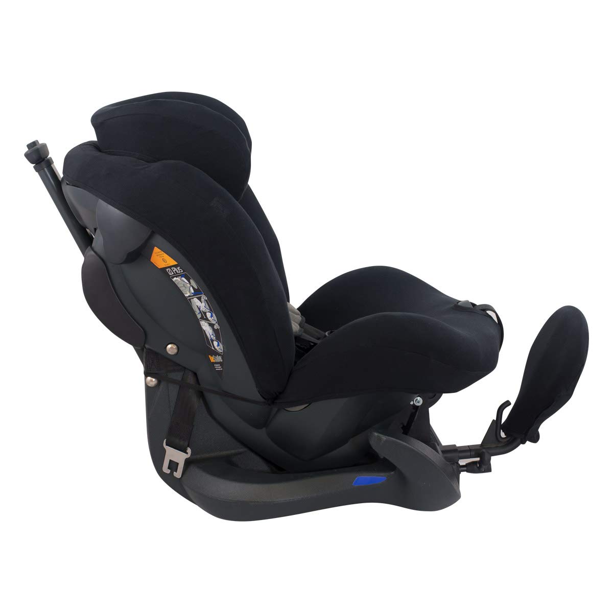 JYOKO Kids Funda de algodón para Silla de Coche Compatible con Besafe Izi Plus (Black Series)