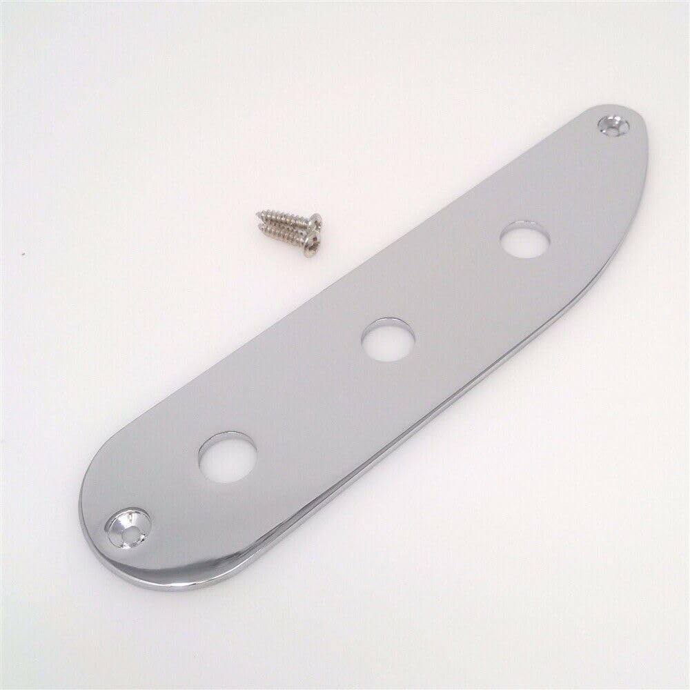 Chrome 3-Hole Control Plate for '51 Precision Bass