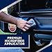 303 Products Premium Microfiber Applicator (2 Count) - Car Detailing Applicator Pads - Gentle Scratch-Free Microfiber - Machine Washable and Re-Usable - Foam Pad Interior - (39031)