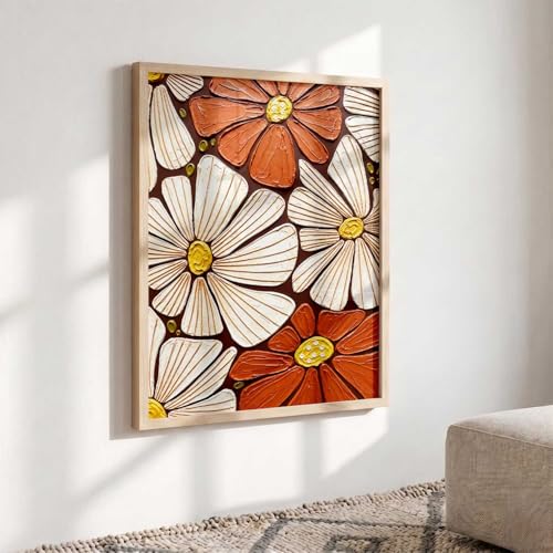 Image of kotart Aesthetic Art Home Decoration Painting | Paintings With Frame For Living Room Bed Room Hotel Wall Decor Digital Reprint (14X20 inch)