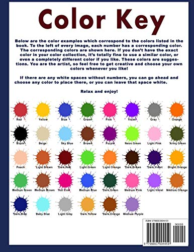 Cow Lovers Coloring Book - Color By Numbers For Adults: Stained Glass Mosaic Colorfull Activity Book