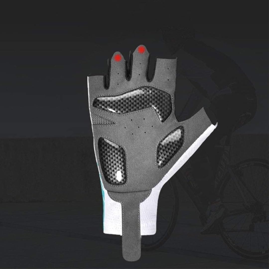 Guanti Bici Guanti da Ciclismo Guanti Da Bicicletta Da Esterno Guanti A Intere Palmi Antiscivolo Per Uomo E Donna Guanti per Bicicletta Guanti da Moto