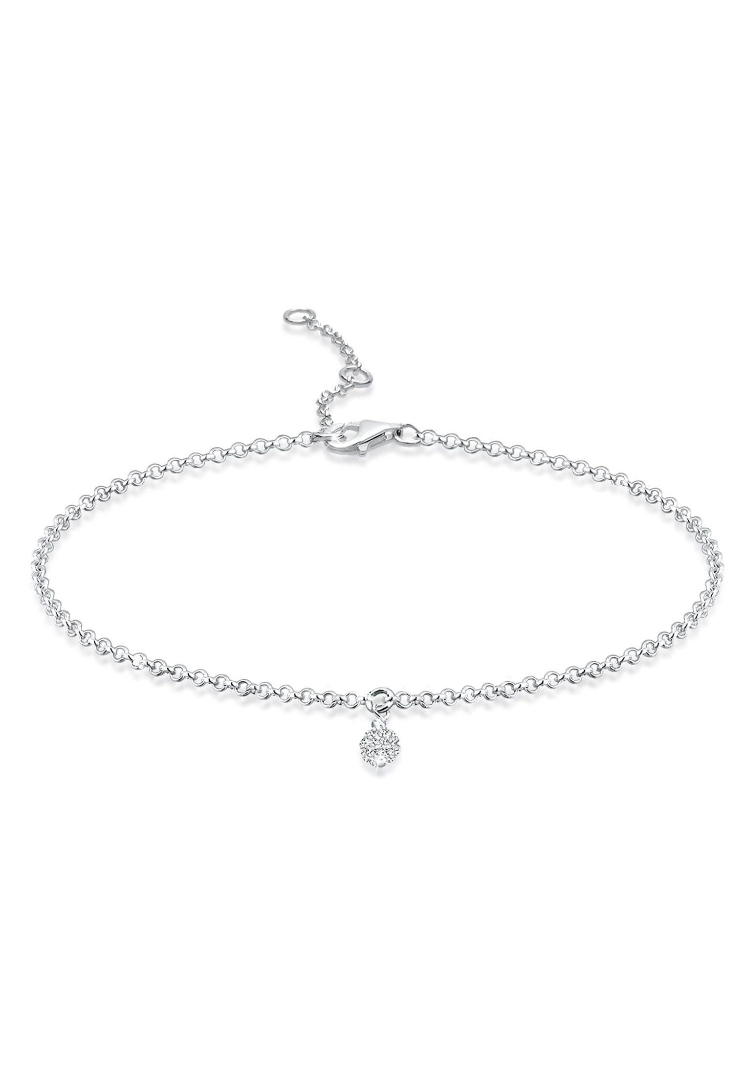 Elli Bracelet Ball Crystals 925 Sterling Silver