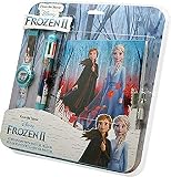 Set reloj digital + bolígrafo 6c + diario de frozen 2 (kd-wd20749)