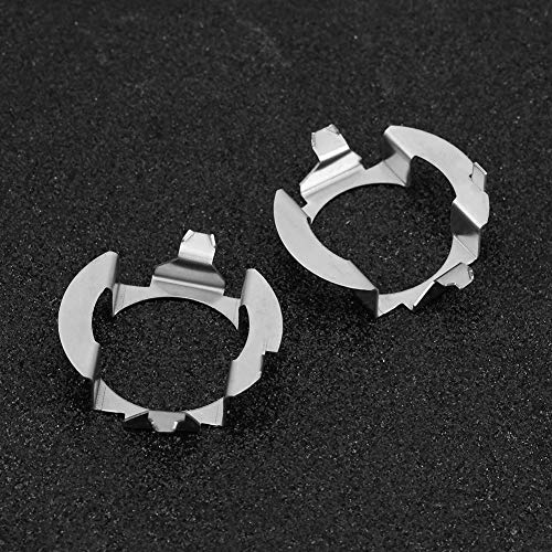 Image of Keenso 1 Pair H7 Bulb Holder Adapter, H7 LED Headlight Adapter Bulb Base Holder Socket Retainer for Benz B Class Touareg Opel Molded Products