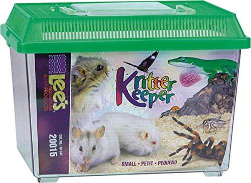 Lees Kritter Keeper Rectangle with Lid - Small Assorted Colors