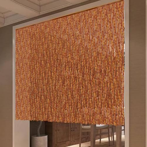 Rideau de perles en bois : séparez vos pièces sans perdre de lumière - 4