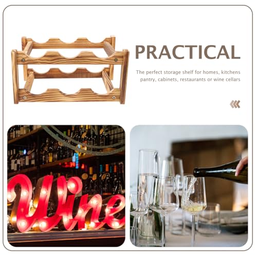 Soporte Europeo de Madera para Botellas de Vino COLLBATH miniatura 5