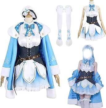 ホロライブ 雪花ラミィ コスプレ フルセット ぬいぐるみ付き 雪花ラミィ コスプレ フルセット - メルカリ