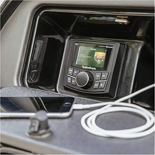 Rockford Fosgate Pmx-2 Punch Marine Compact Am/Fm/Wb Digital Media Receiver 2.7" Display #TOP7