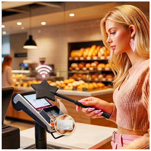 Fairy Pay Credit Card Wand - 14.2 Magic Tap to Pay Debit Card Holder