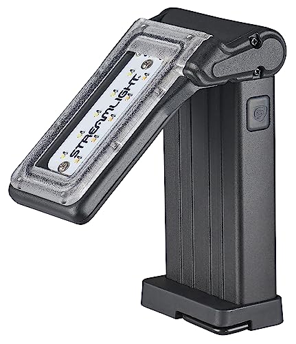 Image of Streamlight 61500 Flipmate 500-Lumen USB Rechargeable Multi-Function Compact Work Light, Black