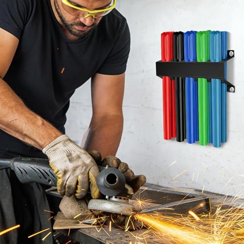 Étagère à outils de soudage en fer à 8 emplacements pour garage - 3