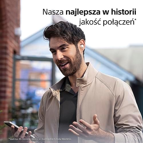 Sony WF1000XM5S.CE7 Słuchawki Bezprzewodowe, Srebrny, Do 24 h Pracy