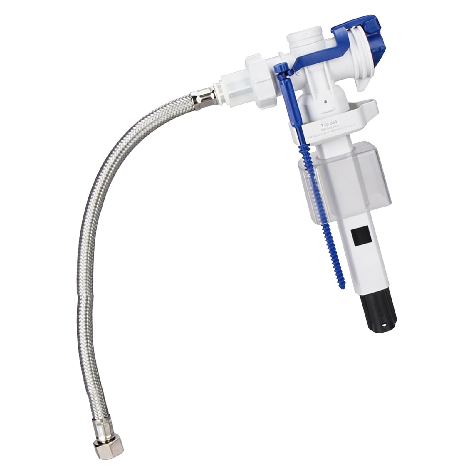 Mekalero Sfgn Premium Side Entry Fill Unit For Built In Toilet Containers Adjustable Water And Peaceful Refill Process Brass Threaded Inlet Gate