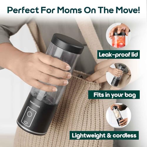 InstaCuppa Store InstaCuppa Portable Blender Bottle 450ml USB - Image 6