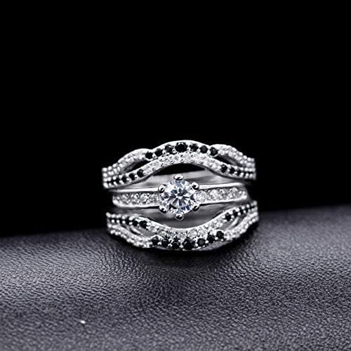 Uloveido Platinum Plated Wedding Engagement Anniversary