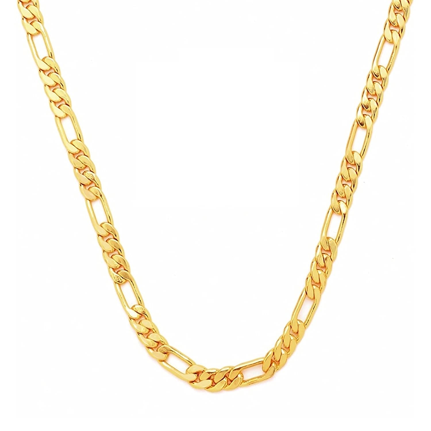 DMJ (20Inch 22K Finely Detailed Mens Chain in Gold Plating Gold-plated Brass Chain (Unisex Chain) (B0BTX7JWPD) Amazon Price History, Amazon Price Tracker