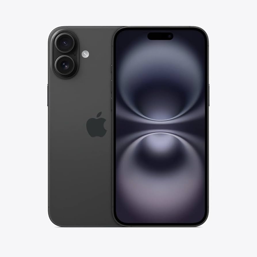Amazon.com: Apple iPhone 16, 128GB, Black - AT&T (Renewed) : Cell