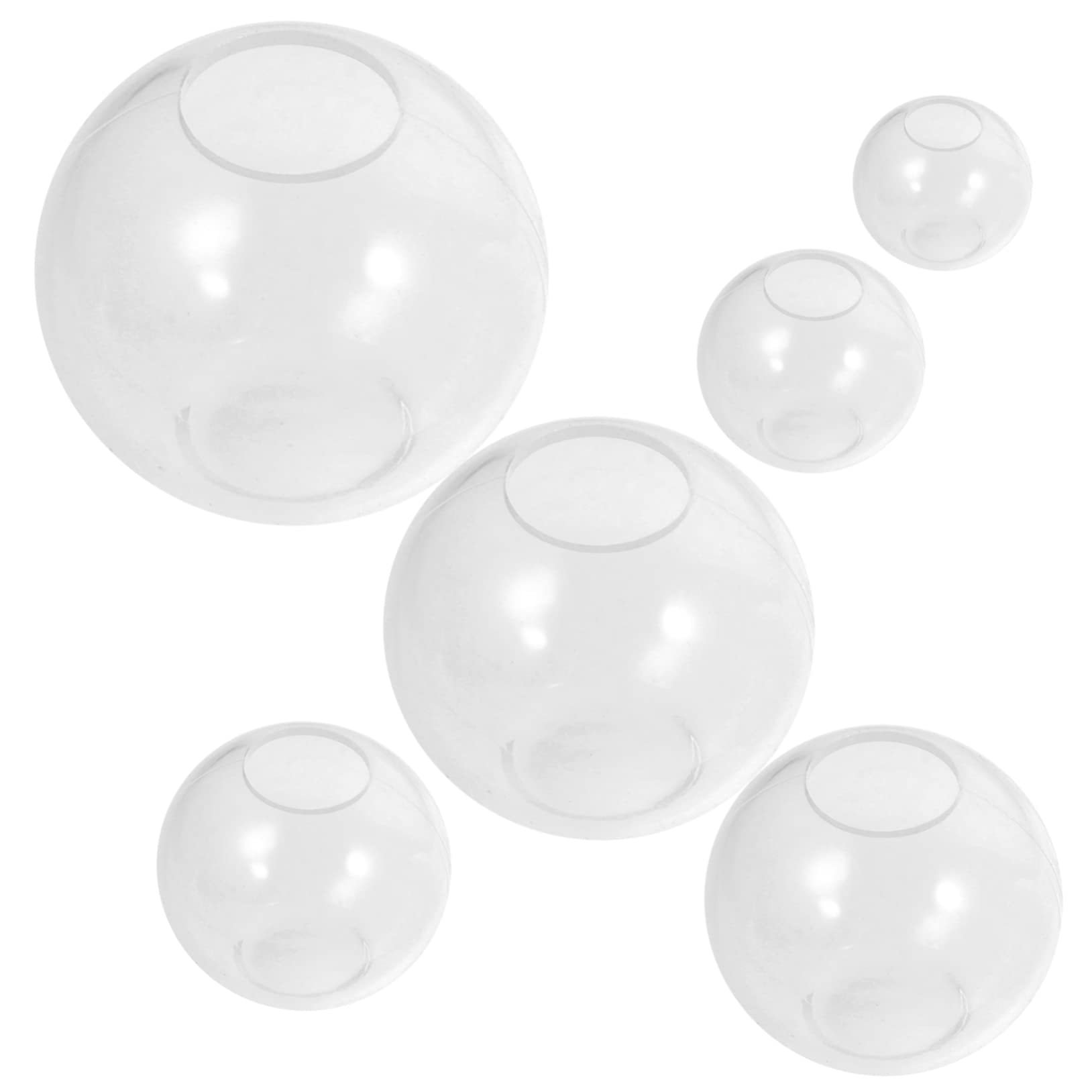 SHINEOFI 12piezas Moldes De Silicona Para Esferas Para Fabricación De Bolas De Cristal Moldes De Manualidades Para Decoraciones y Personalizados