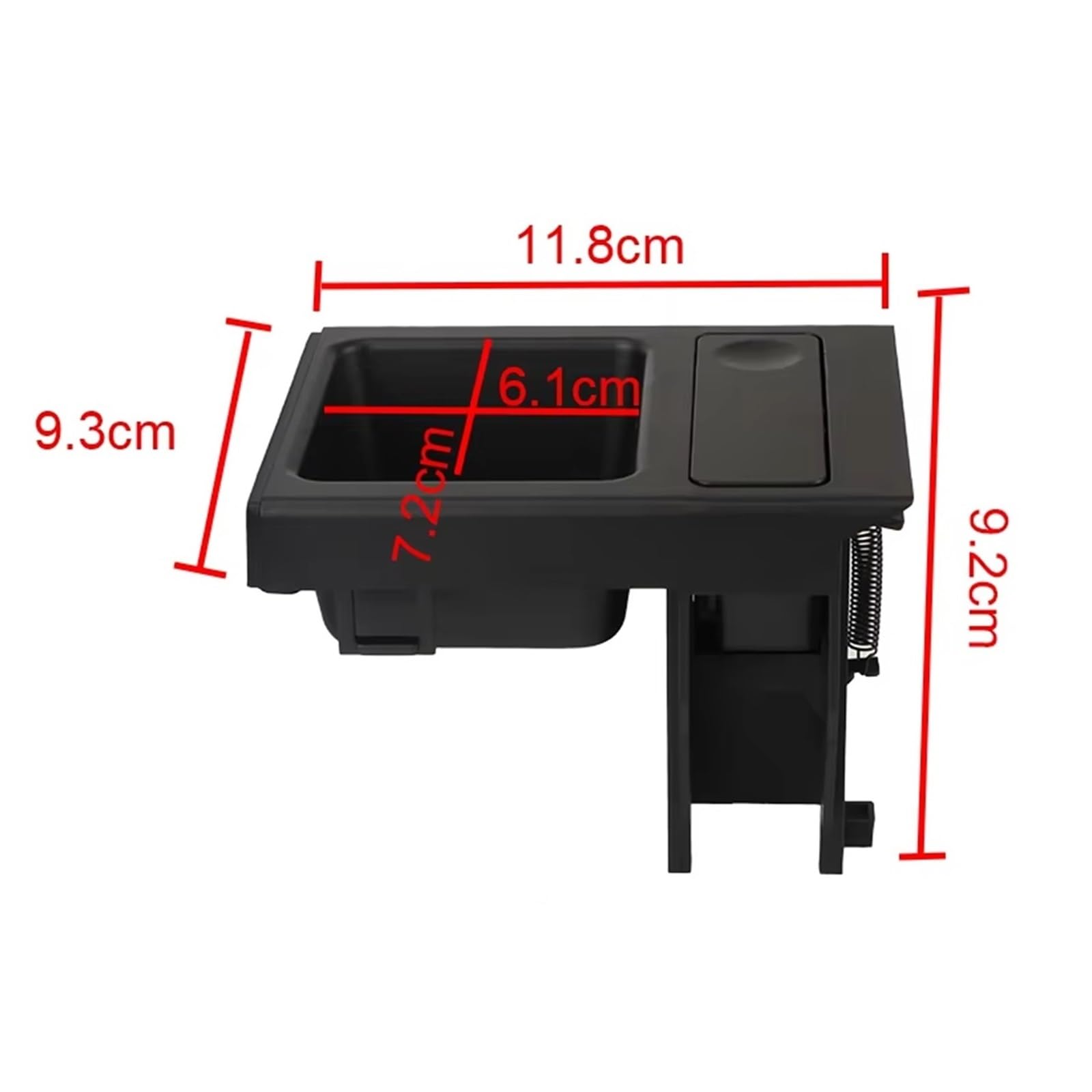 Compatible Con Para Serie 3 E46 320 1998 1999 2000 2001 2002 2003 2004 2005 2006 Soporte Para Vasos De Consola Central De Automóvil 51168217953