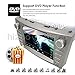 Hizpo 8 Inch Car DVD Player for Toyota Camry 2007 2008 2009 2010 2011, Android 10 Touch Screen Car Stereo GPS Navigation Bluetooth FM AM Radio RDS Mirror Link SWC USB SD Card WIFI, with Backup Camera