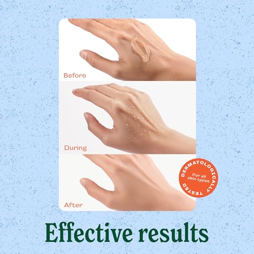 Image of Allyv All The Peels Peel & Polish Gel with Lactic Acid, Fennel & Chamomile - Exfoliating, De-Tan & Brightening Face Gel, Removes Dead Skin, Clarifying & Soothing - 100 ml