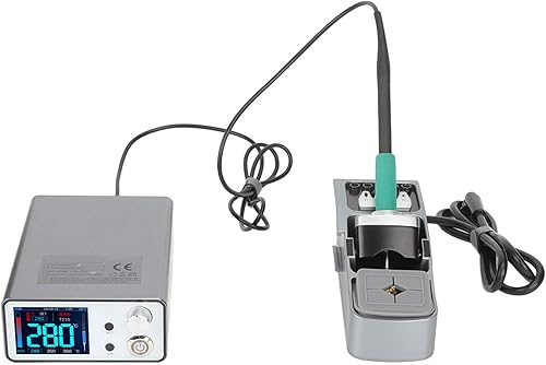 Miniatura 8 de Estación de soldadura inteligente T210 Mango Pantalla digital Control PID inteligente Reparación Juego de herramientas de soldadura 96W 212.0-842.0