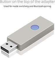 Vista 5 de Mcbazel MayFlash Magic-NS Lite Adaptador USB inalámbrico Bluetooth para Switch, Windows, macOS, Raspberry Pi, compatible con Xbox Series X y S