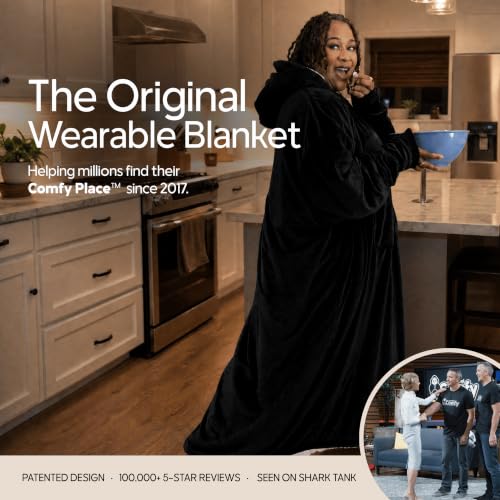Image of THE COMFY Original Long | Shark Tank | Sherpa Wearable Blanket Hoodie