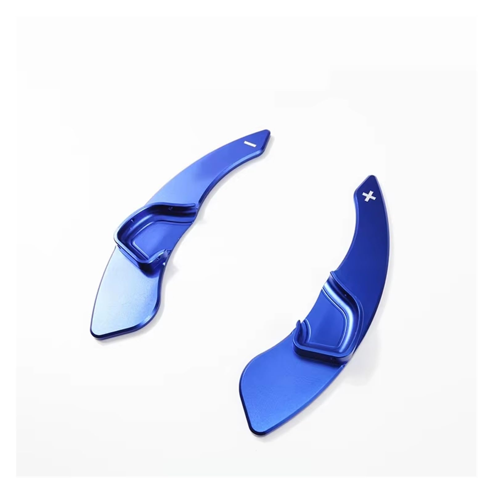 Yongewu Blue Car Shift Paddle Compatible With Hyundai For Genesis For Coupe 2009-2011 Steering Wheel Shifter Extended Paddles Car Interior Styling(Blue)