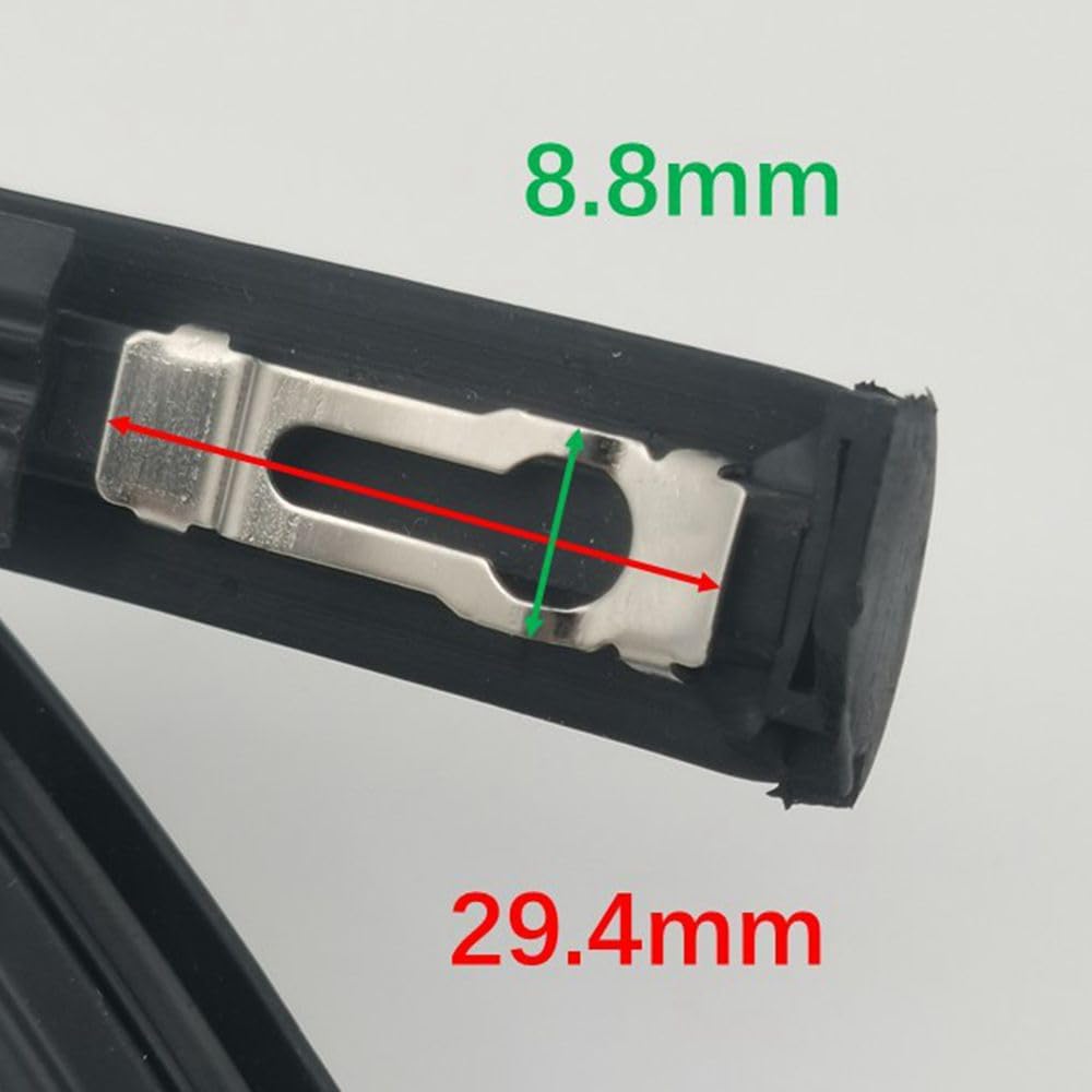 2Pcs Left Side & Right Side Door Roof Side Trim Molding Compatible with Honda Civic 1996 1997 1998 1999 2000 74316-S03-003 74306-S03-003 25-413