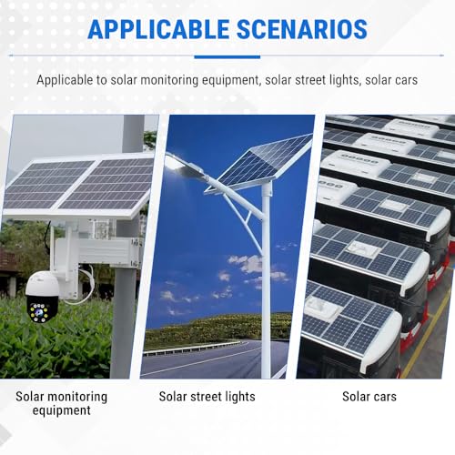 Uadme Lithium Batterielademodul, CN3791 MPPT Solarlademodul, 6V Lithium-Batterieladegerät, Solarladeregler Modul mit Automatische Ladefunktion, Effiziente Solarenergieumwandlung