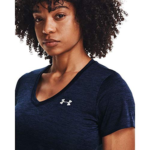 Image of Under Armour Womens Tech V-Neck Twist Short-Sleeve T-Shirt