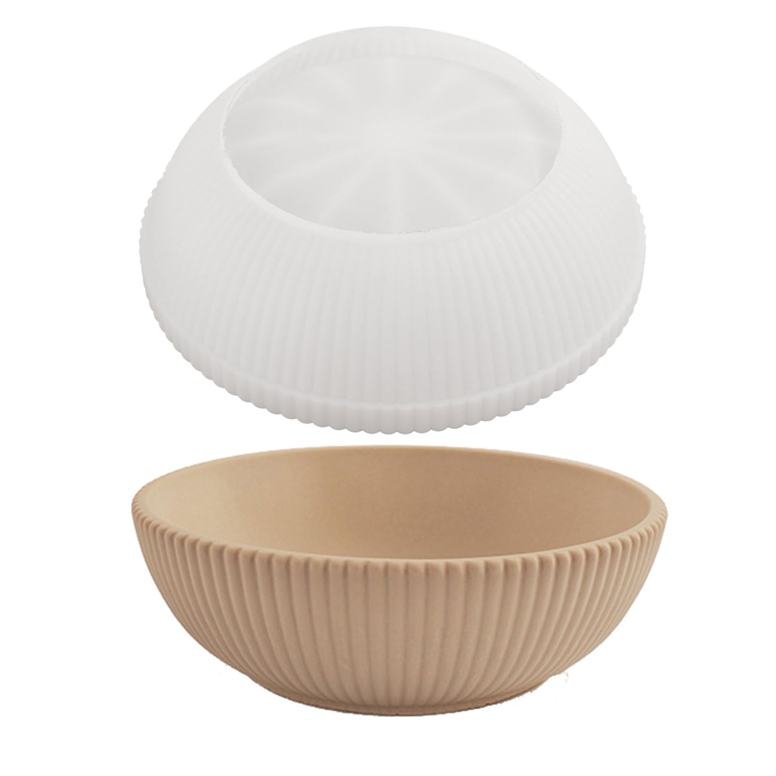 HUANGING Bowl Resin for Home Decoration, Resin Bowl SIlicone for Epoxy, Holder, Vanity Tray Smooth Interior Molds