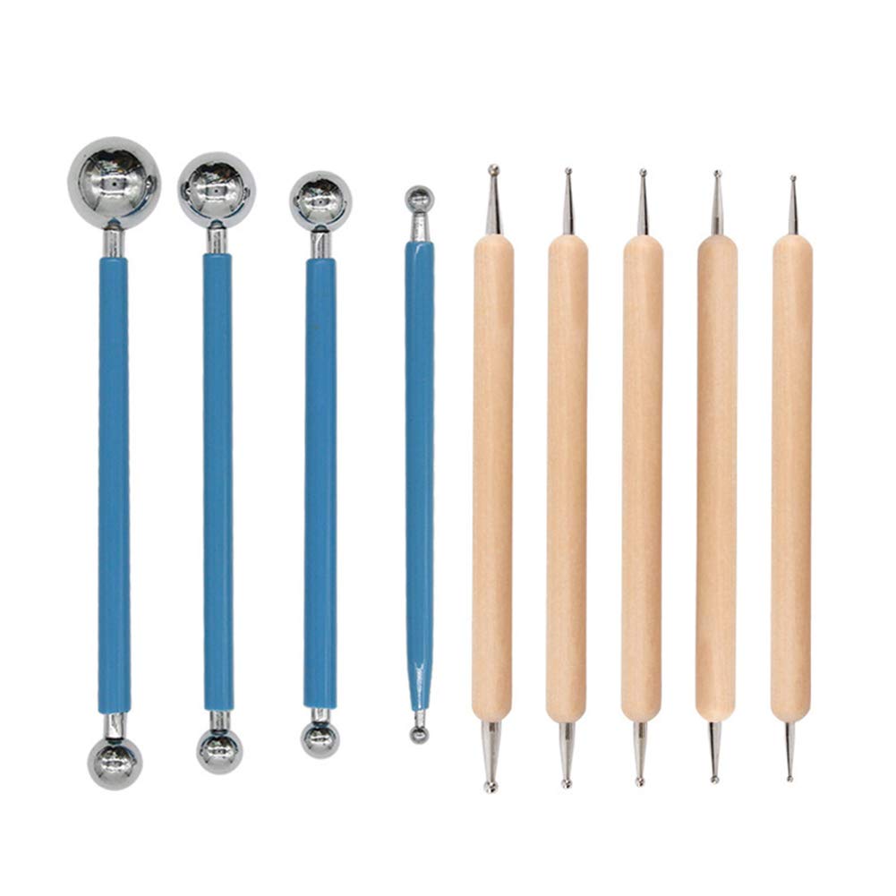 2 Pinze Per Immersione E Smaltatura Ceramica In Acciaio Inox Con Impugnatura In Gomma – 32,5 Cm - 5