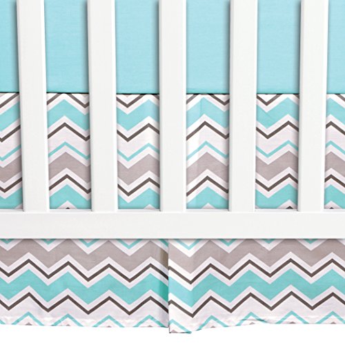 Trend Lab Seashore Waves 3 Piece Crib Bedding Set #TOP7
