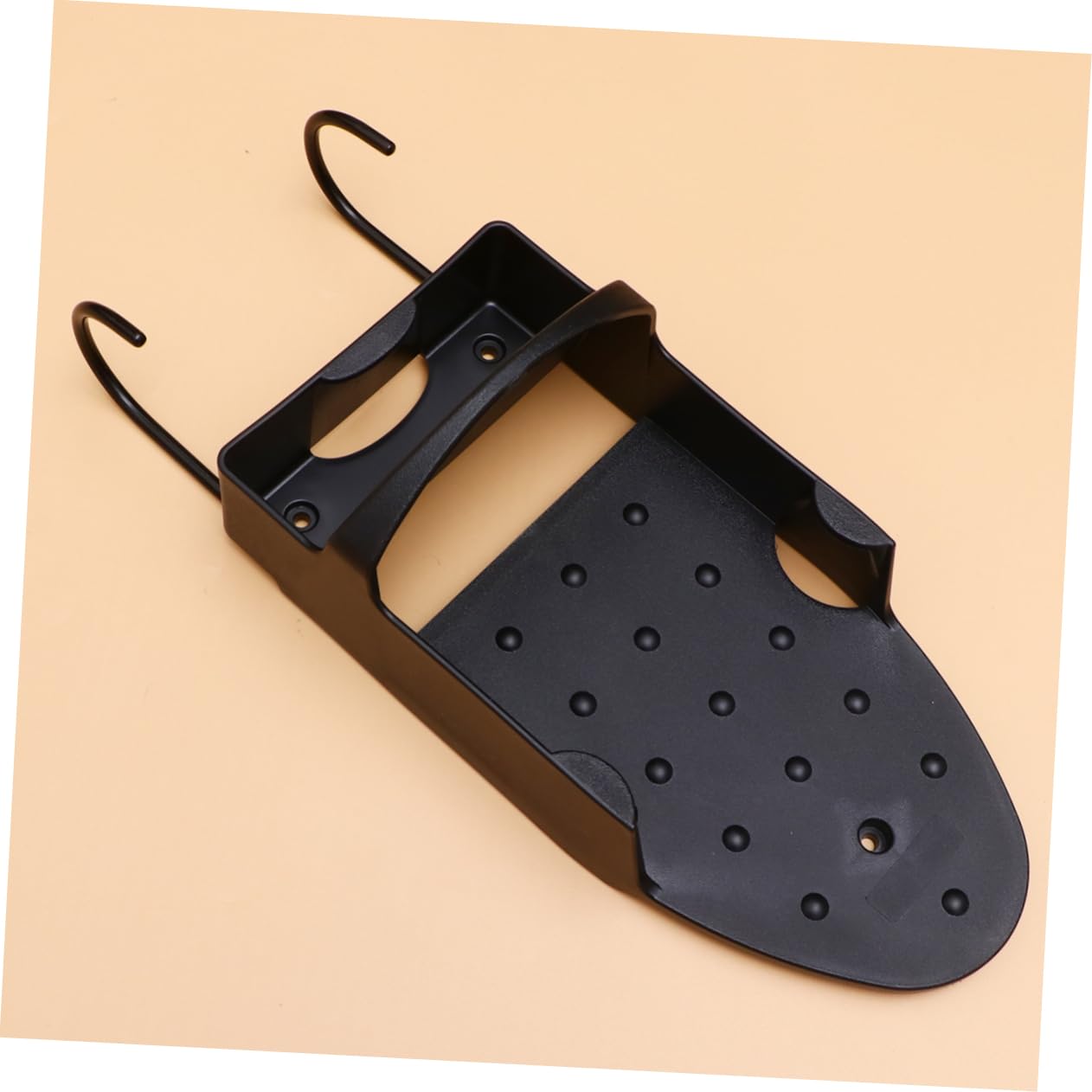 TOPBATHY 1pezzi Porta Stiro Acciaio Inossidabile Supporto Per Tavolo Da Stiro Da Muro Organizer Per Design Compatto e Nero