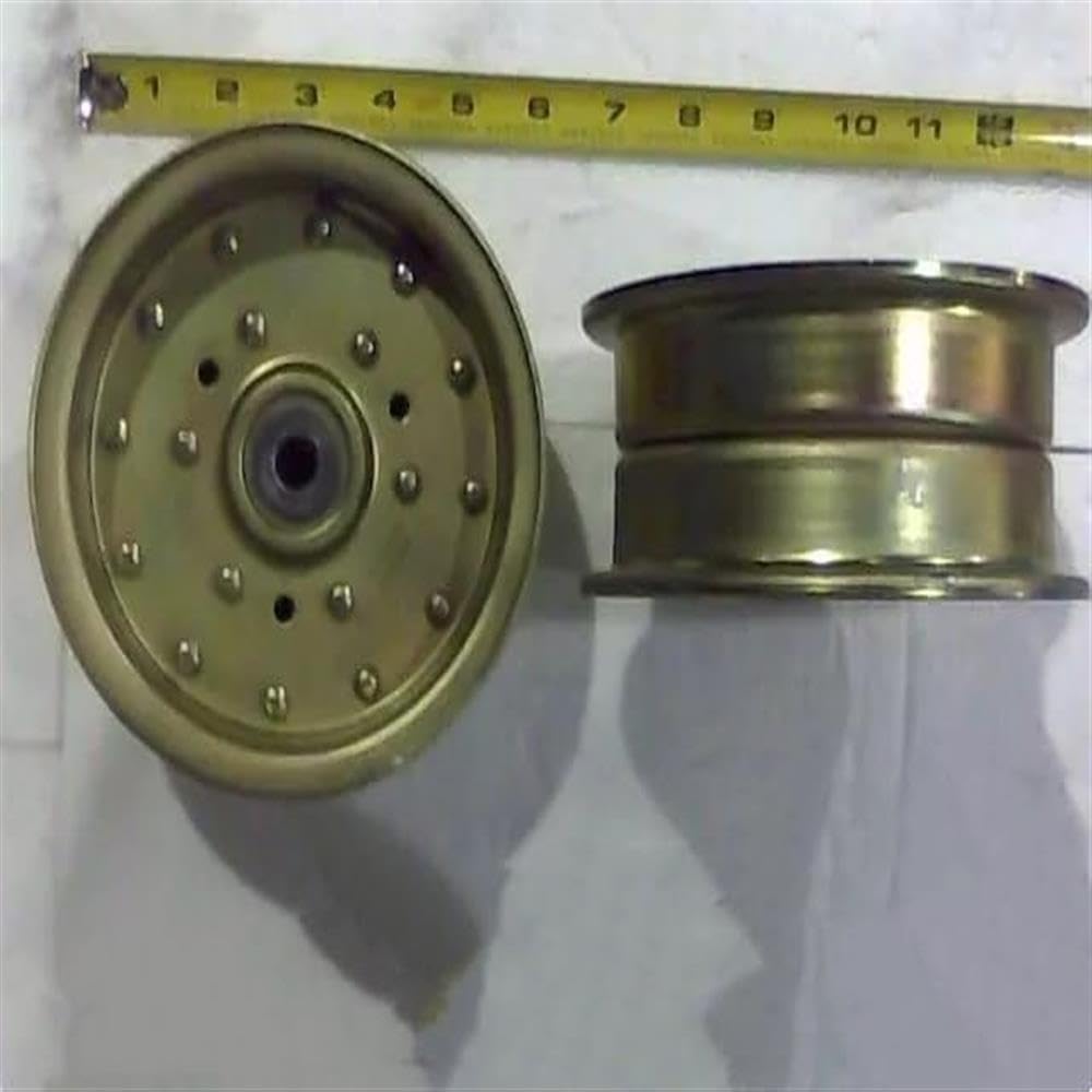 Genuine 033-5001-00 Double Bearing Flat Idler Pulley, Replacement for Bad Boy OEM