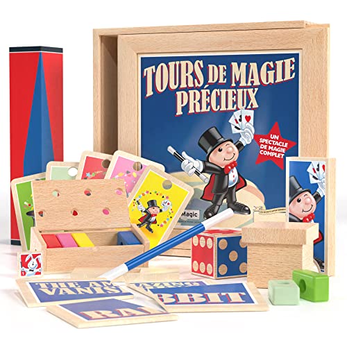 Tours de magie en bois Marvin's Magic pour animer les goûters d'enfants